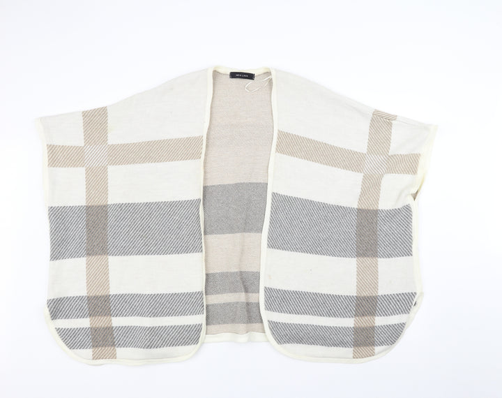 New Look Womens White   Jacket Coatigan One Size