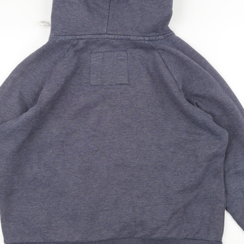 Weird Fish Womens Blue   Pullover Hoodie Size 12