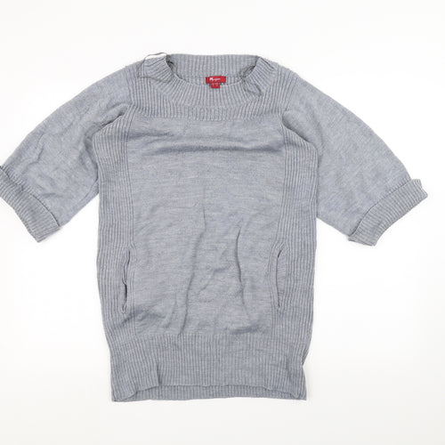 Monsoon Womens Grey   Pullover Jumper Size 12