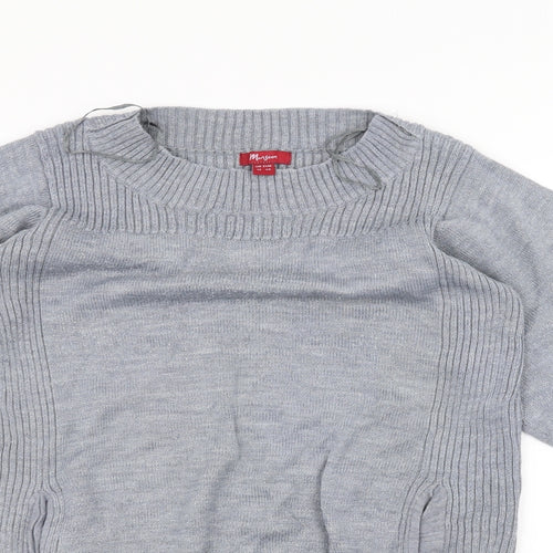 Monsoon Womens Grey   Pullover Jumper Size 12
