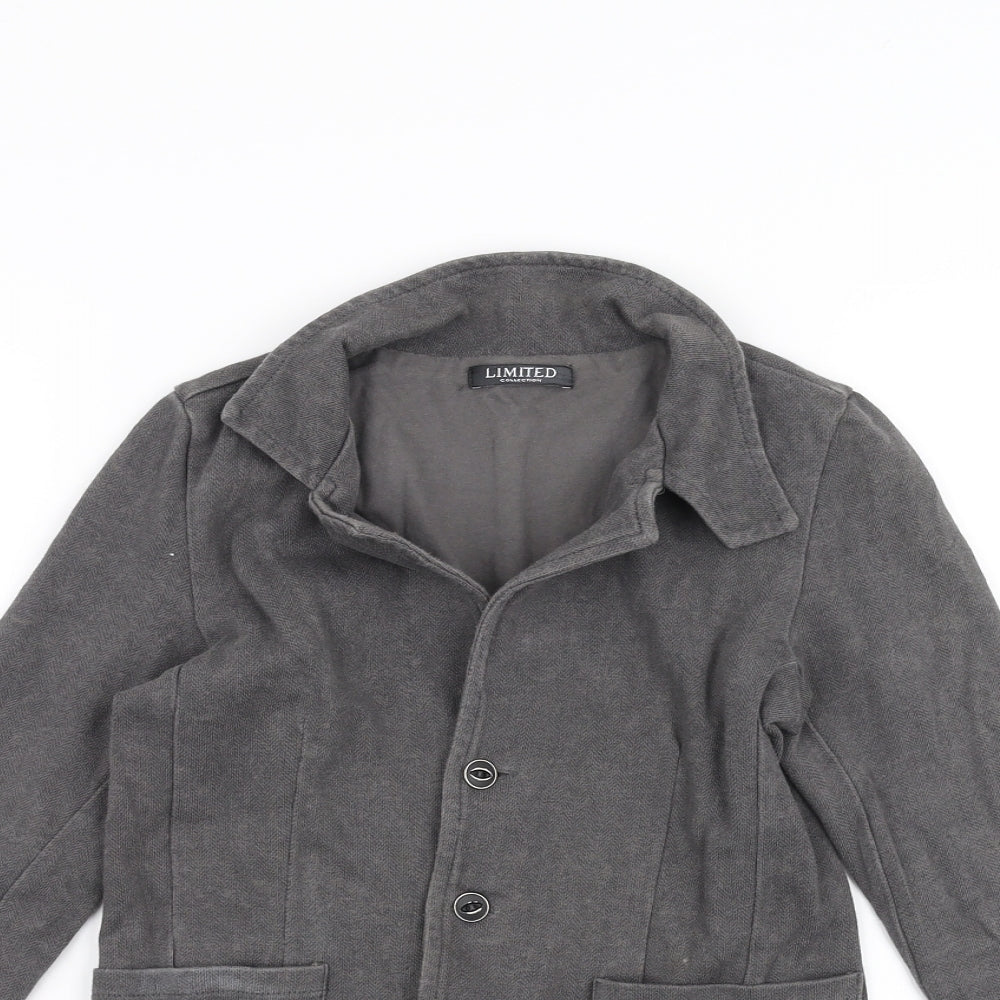 Marks and Spencer Girls Grey   Jacket  Size 7-8 Years