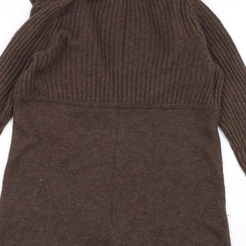 cythia rowley Womens Brown   Jacket Coatigan Size M