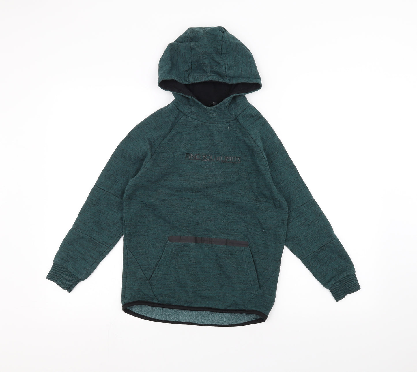 George Boys Green   Pullover Hoodie Size 9-10 Years