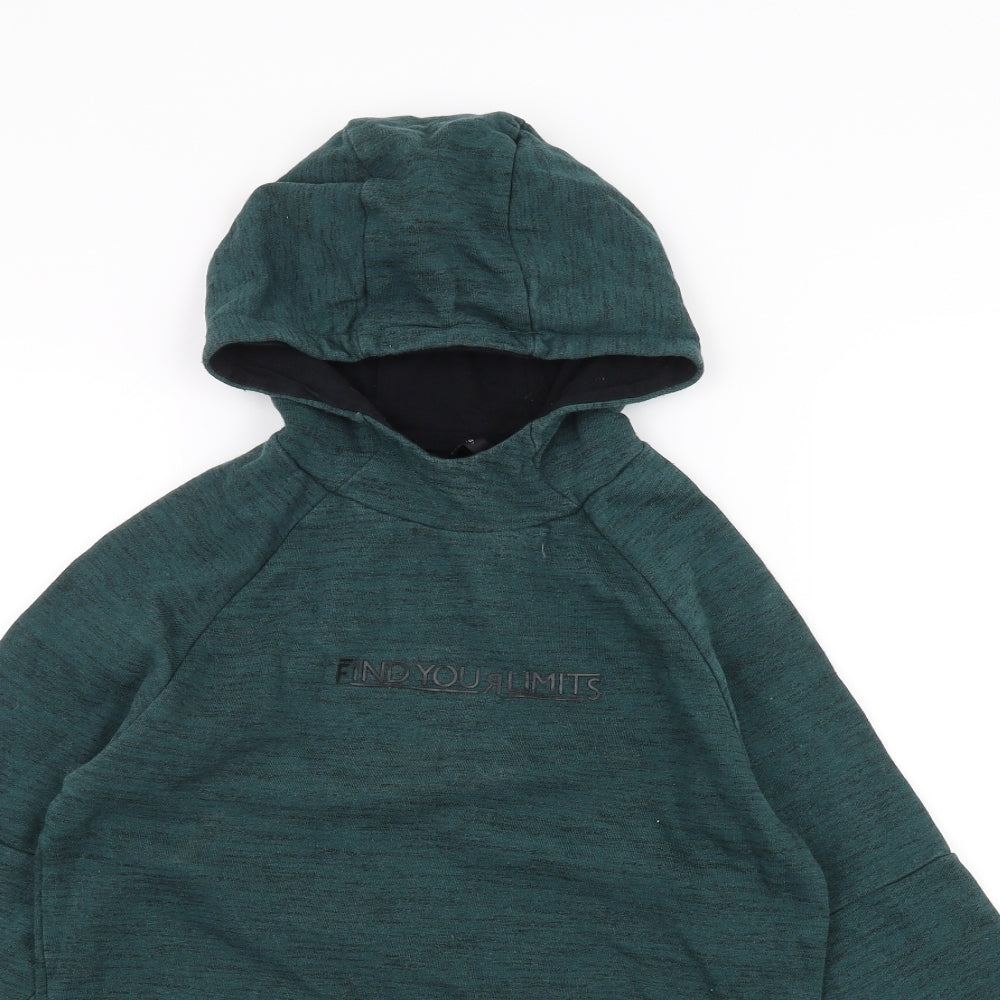 George Boys Green   Pullover Hoodie Size 9-10 Years