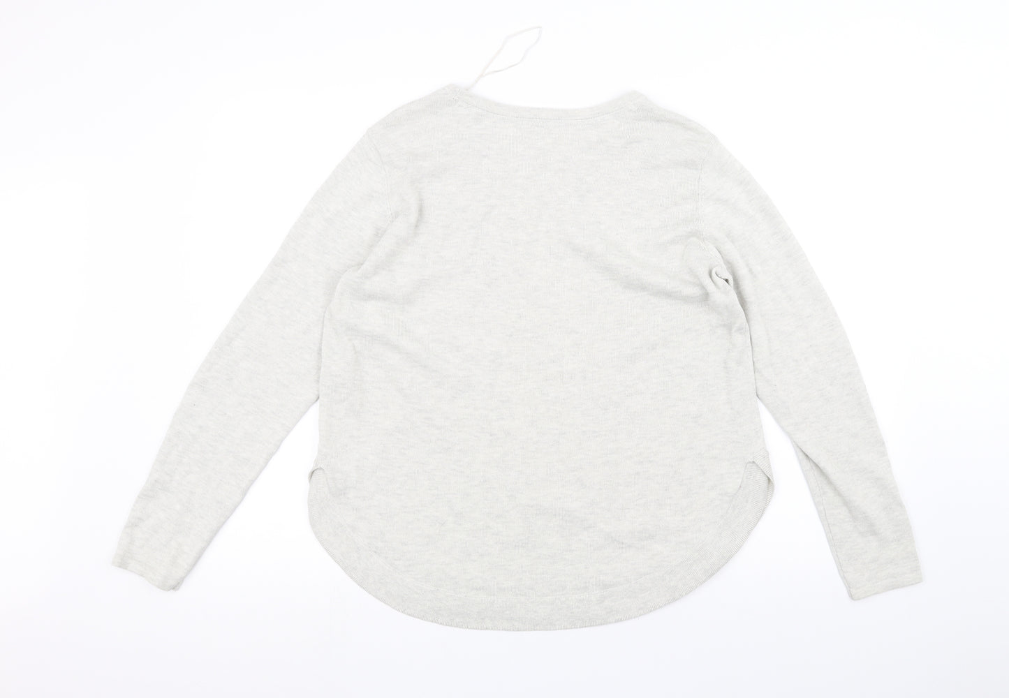 Fat Face Womens White   Pullover Jumper Size 10