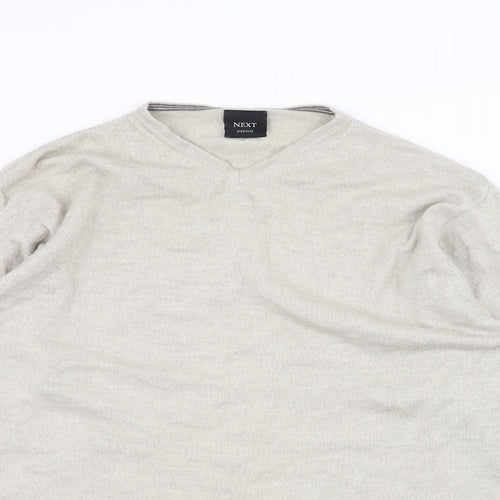 NEXT Mens White   Pullover Jumper Size M
