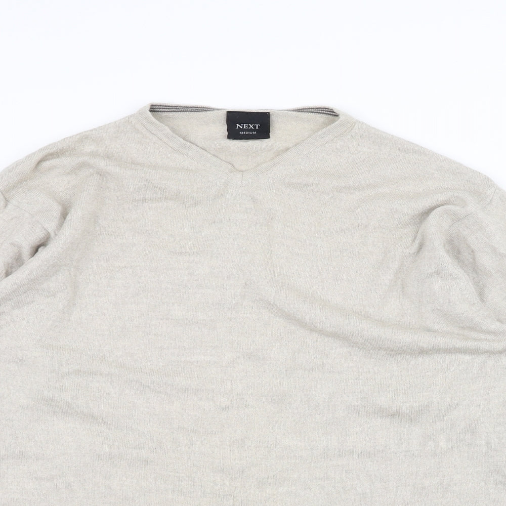 NEXT Mens White   Pullover Jumper Size M