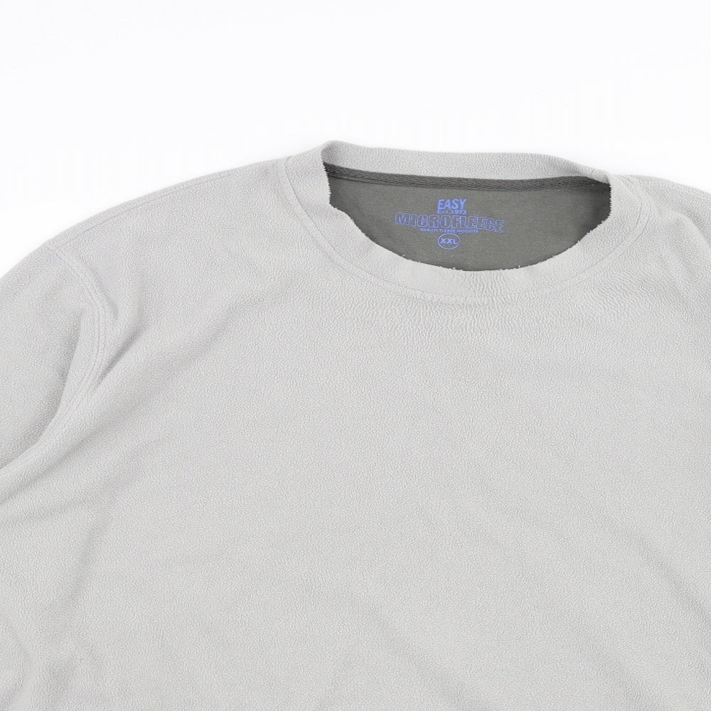 Easy Womens Grey   Pullover Jumper Size 2XL