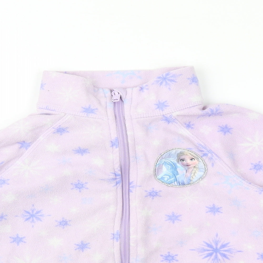 Frozen Girls Purple   Pullover Sweatshirt Size 3-4 Years