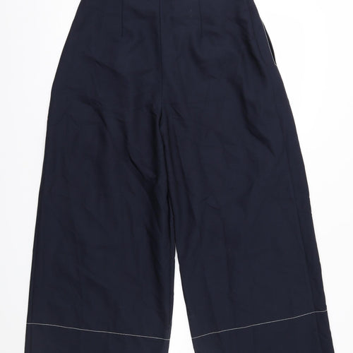 Topshop Womens Blue   Dress Pants Trousers Size 10 L25 in