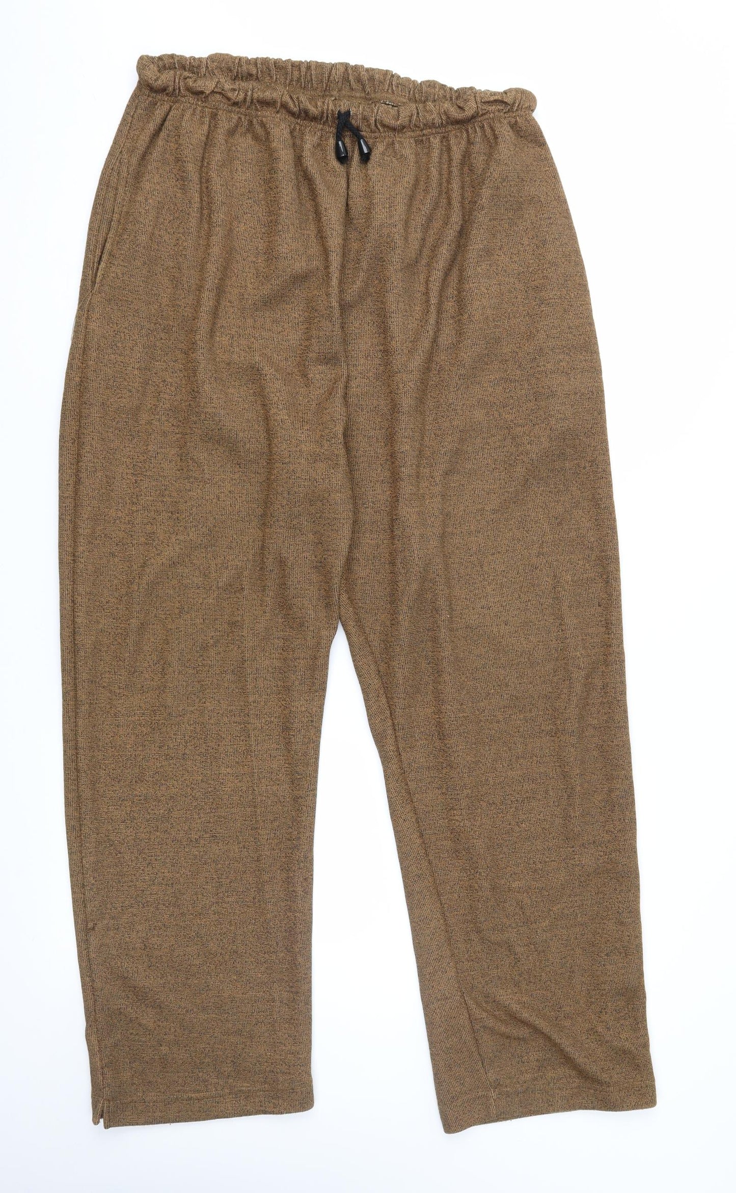Bonmarche Womens Brown   Jegging Trousers Size L L27.5 in