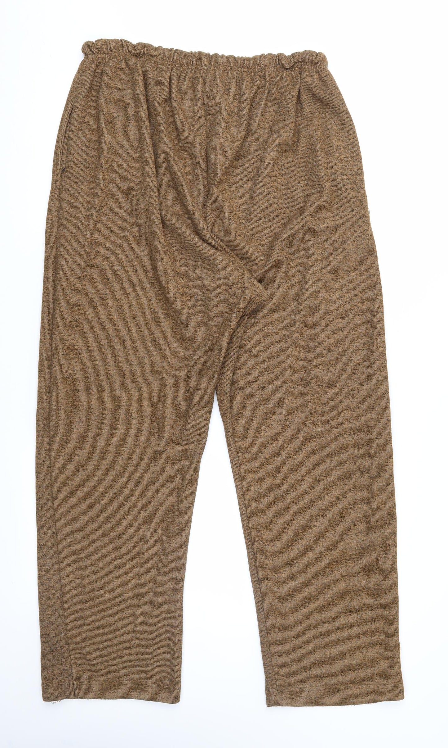 Bonmarche Womens Brown   Jegging Trousers Size L L27.5 in