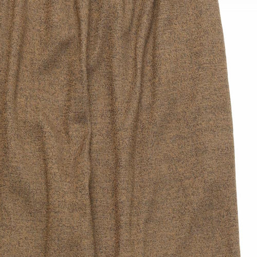 Bonmarche Womens Brown   Jegging Trousers Size L L27.5 in