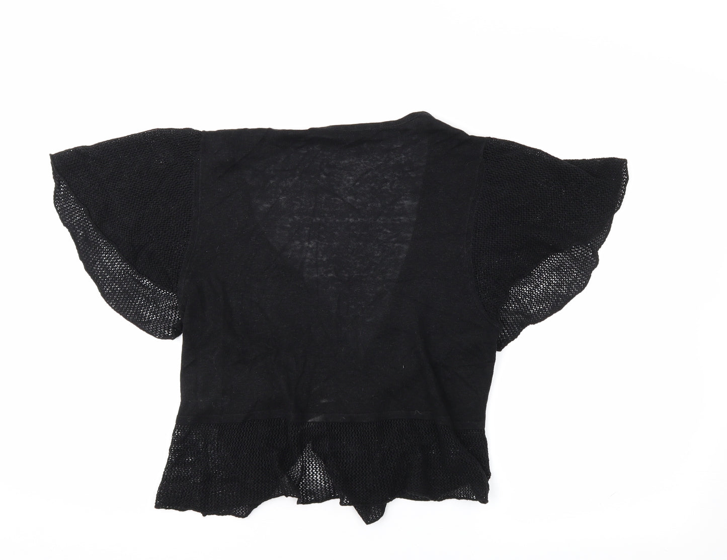 w Womens Black   Cardigan Jumper Size 14