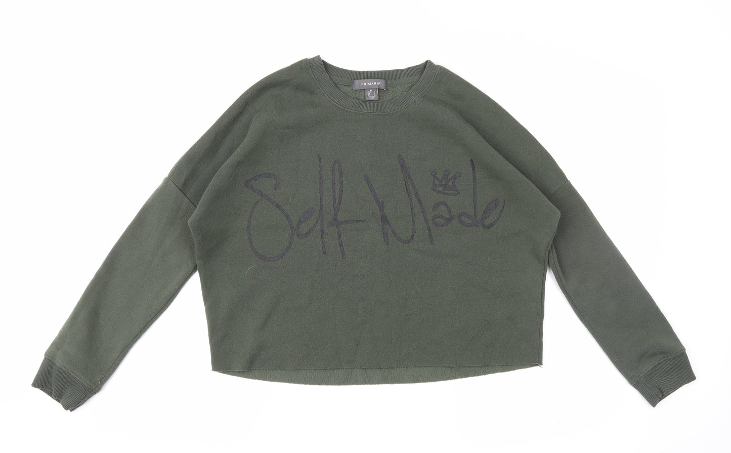 Primark Womens Green   Pullover Jumper Size 4