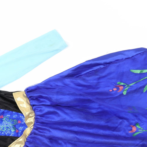 Disney Girls Blue   A-Line  Size 4-5 Years