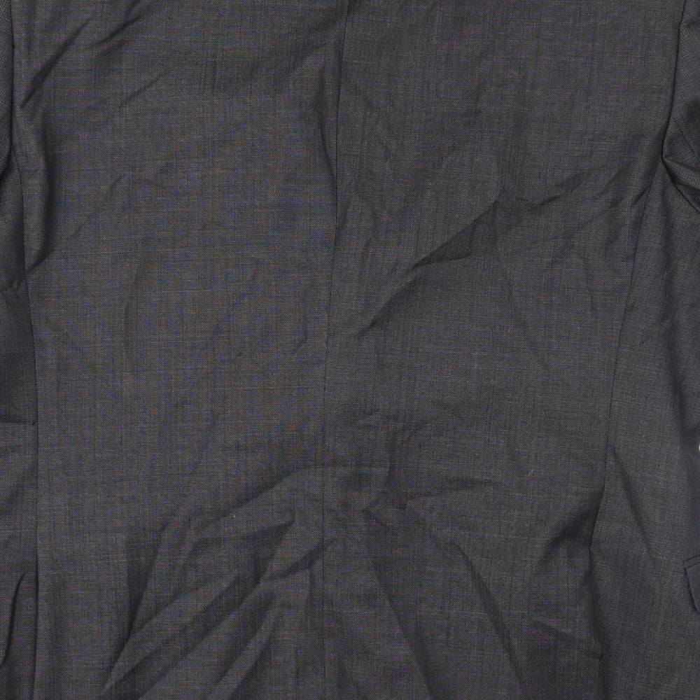 prewworn Mens Grey   Jacket Blazer Size M