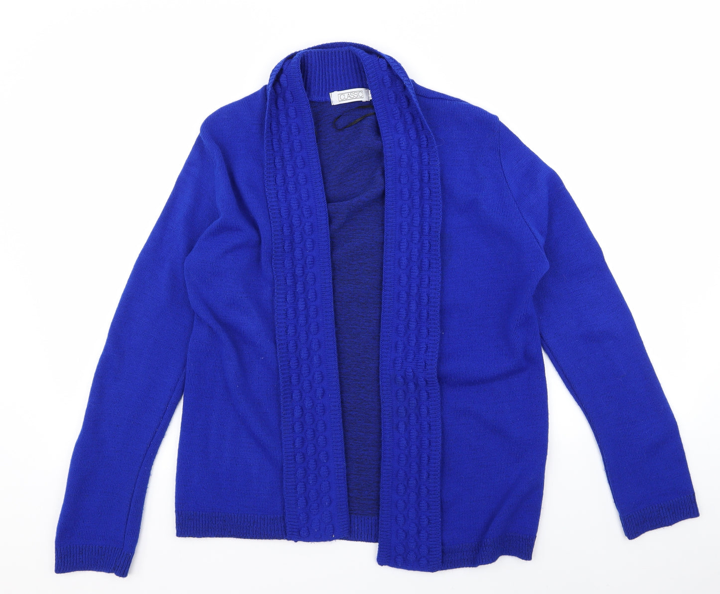 Preworn Womens Blue   Cardigan Jumper Size S