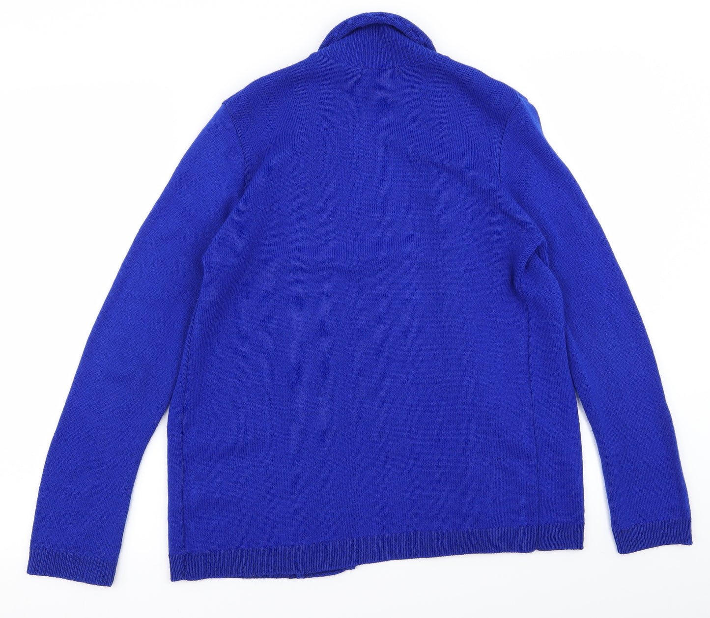 Preworn Womens Blue   Cardigan Jumper Size S