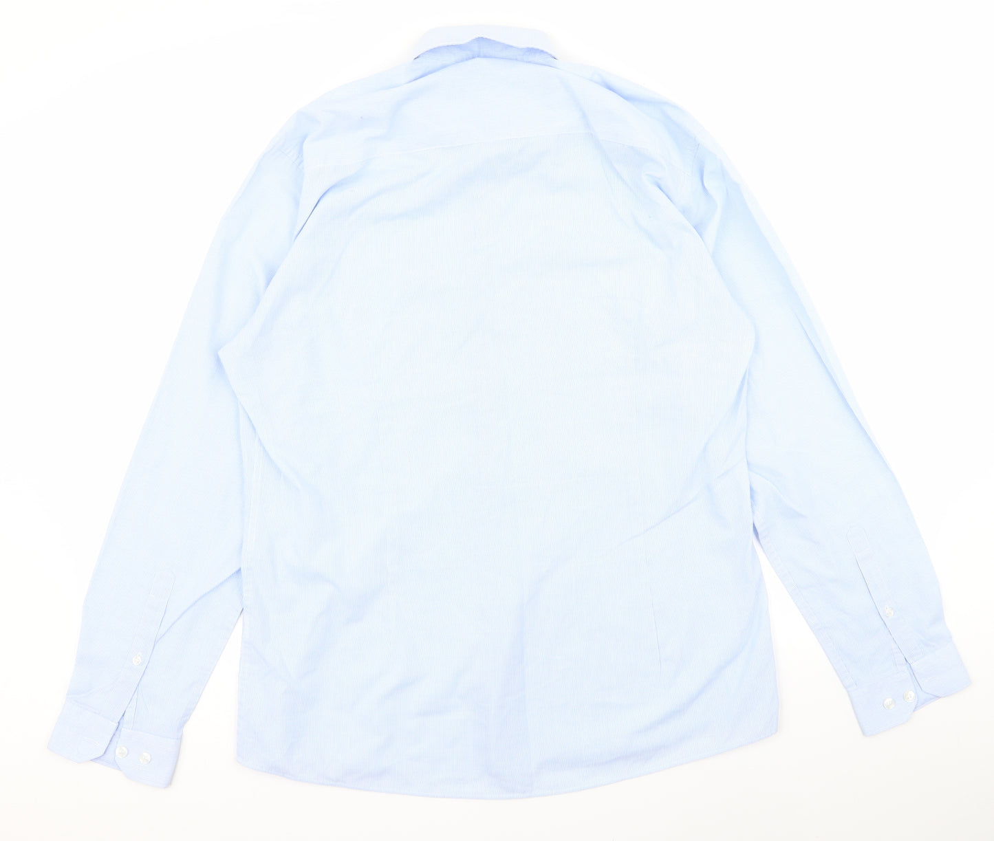 Preworn Womens Blue   Basic Button-Up Size 16