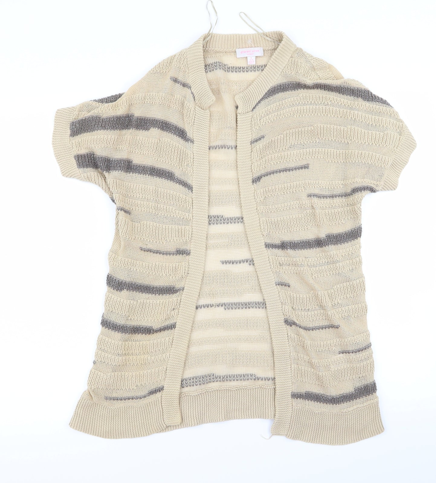 gharni stock Womens Beige   Cardigan Jumper Size M