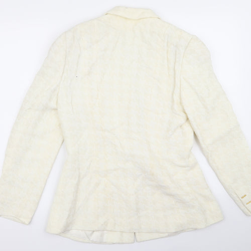Preworn Womens White   Jacket  Size 38