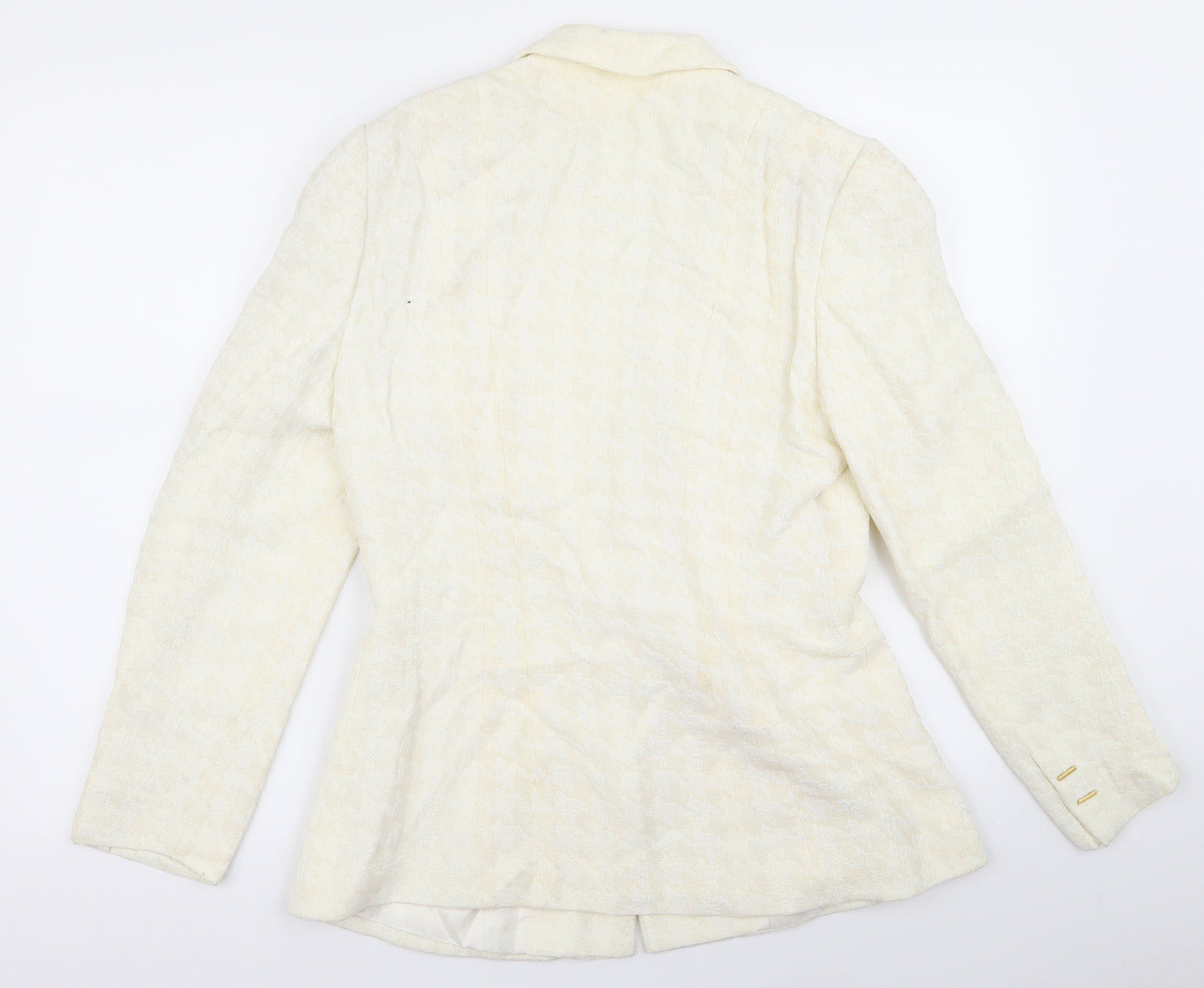 Preworn Womens White   Jacket  Size 38