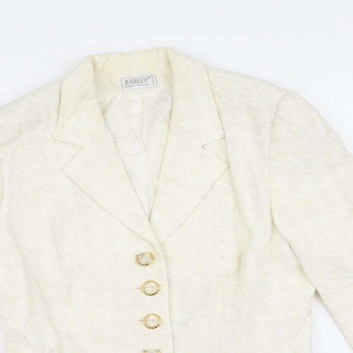 Preworn Womens White   Jacket  Size 38