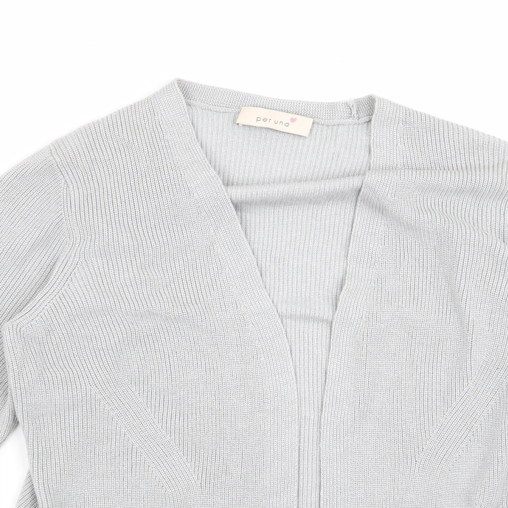 paruna Womens Grey   Cardigan Jumper Size 12
