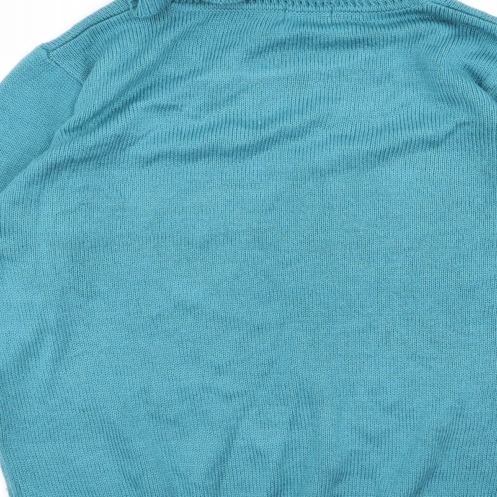 Damart Womens Blue   Pullover Jumper Size M