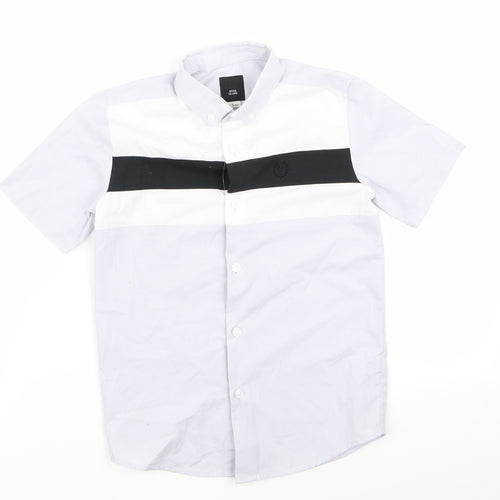 River Island Boys Purple  Rayon Basic Button-Up Size 5 Years