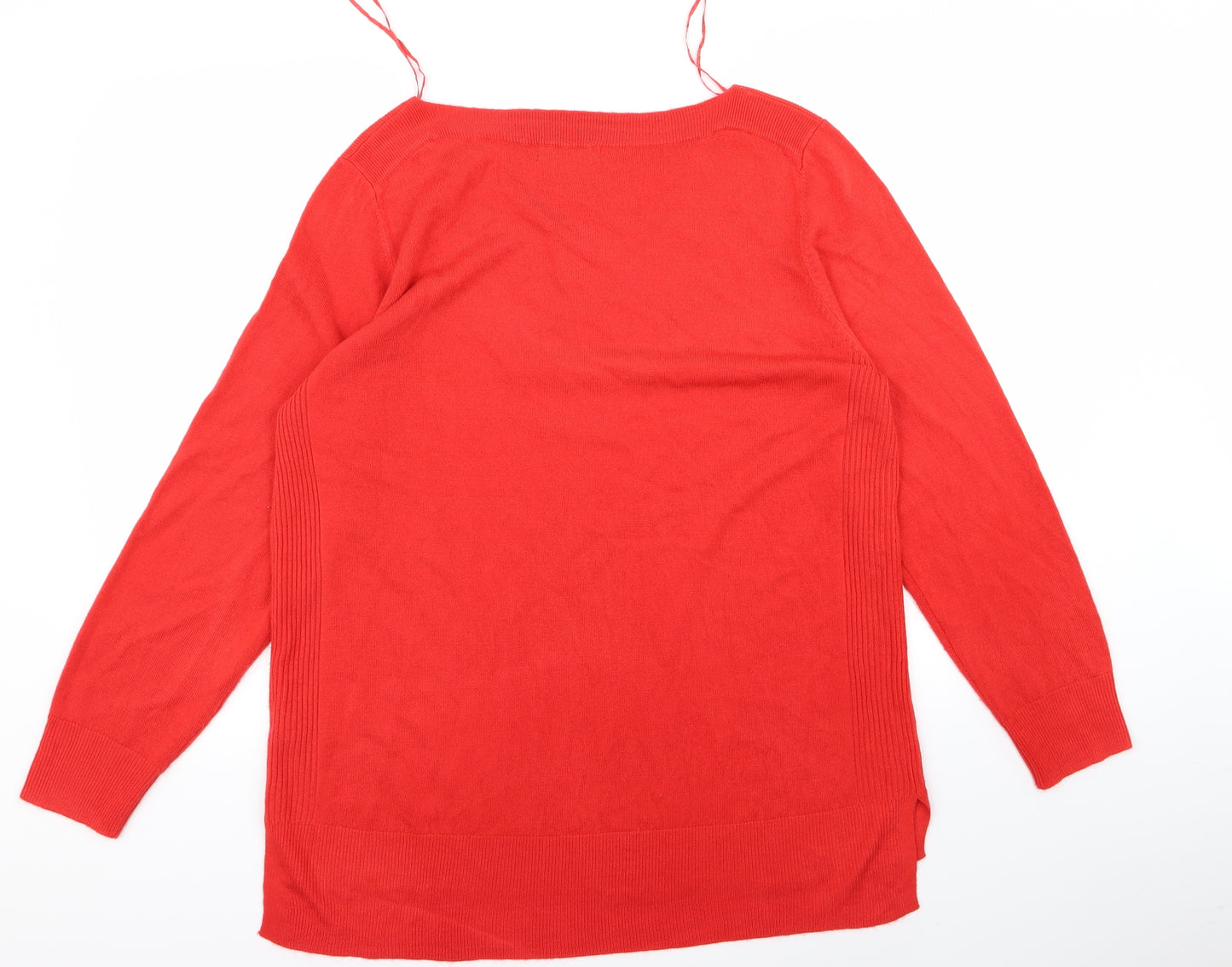 Preworn Womens Red   Pullover Jumper Size 20