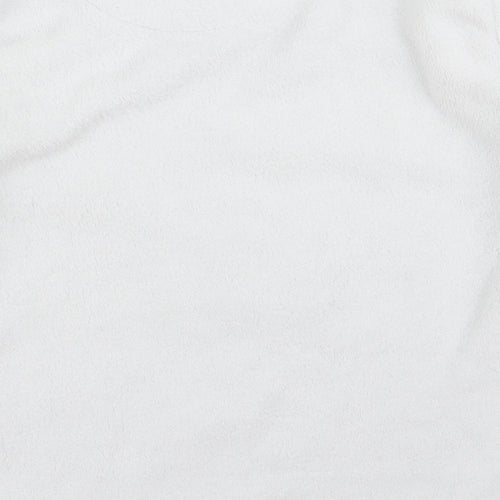 Preworn Womens White   Pullover Jumper Size S  - bearly awake