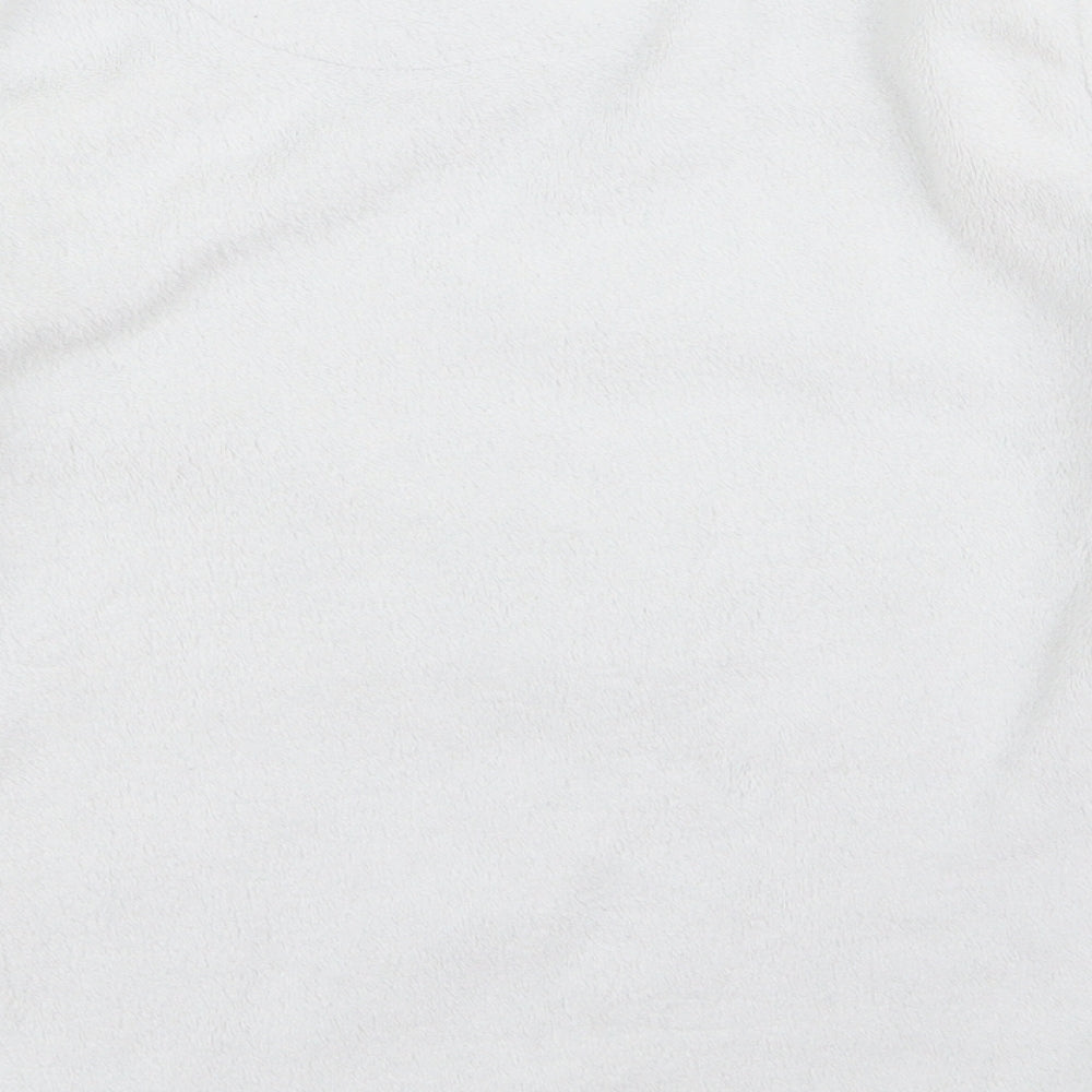 Preworn Womens White   Pullover Jumper Size S  - bearly awake