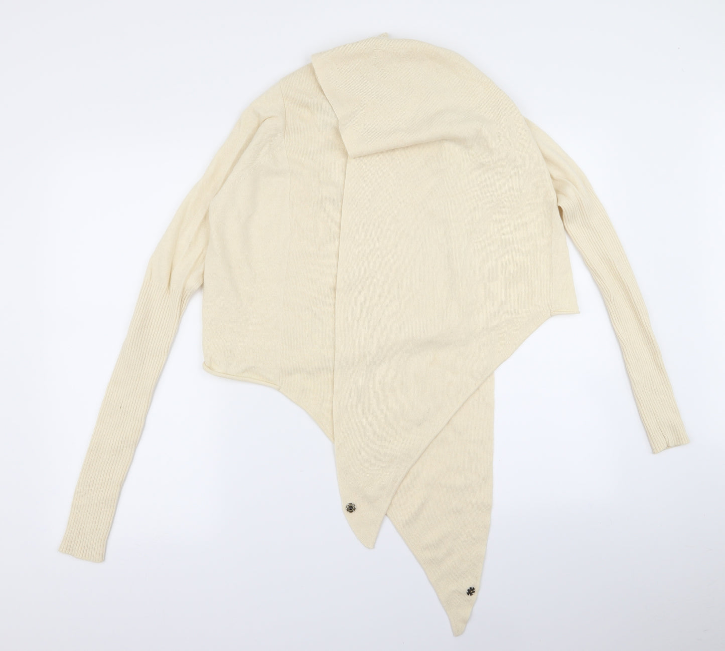 all saints Womens Beige   Cardigan Jumper Size 8