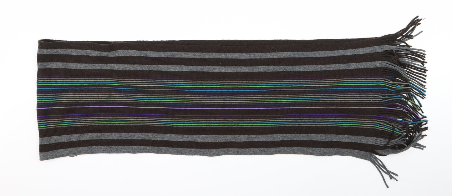 Preworn Unisex Multicoloured Striped   Scarf