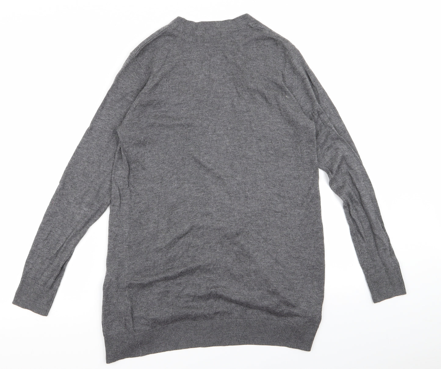 F&F Womens Grey   Cardigan Jumper Size 8