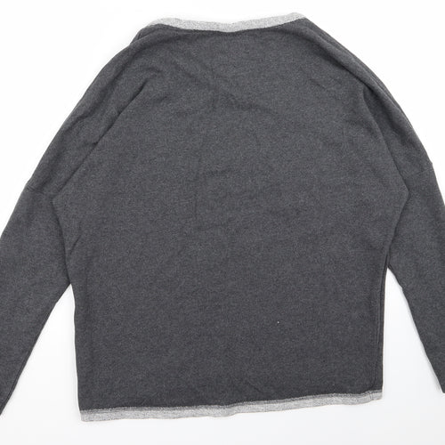 boux Womens Grey   Pullover Jumper Size 8  - wake up and be awesome