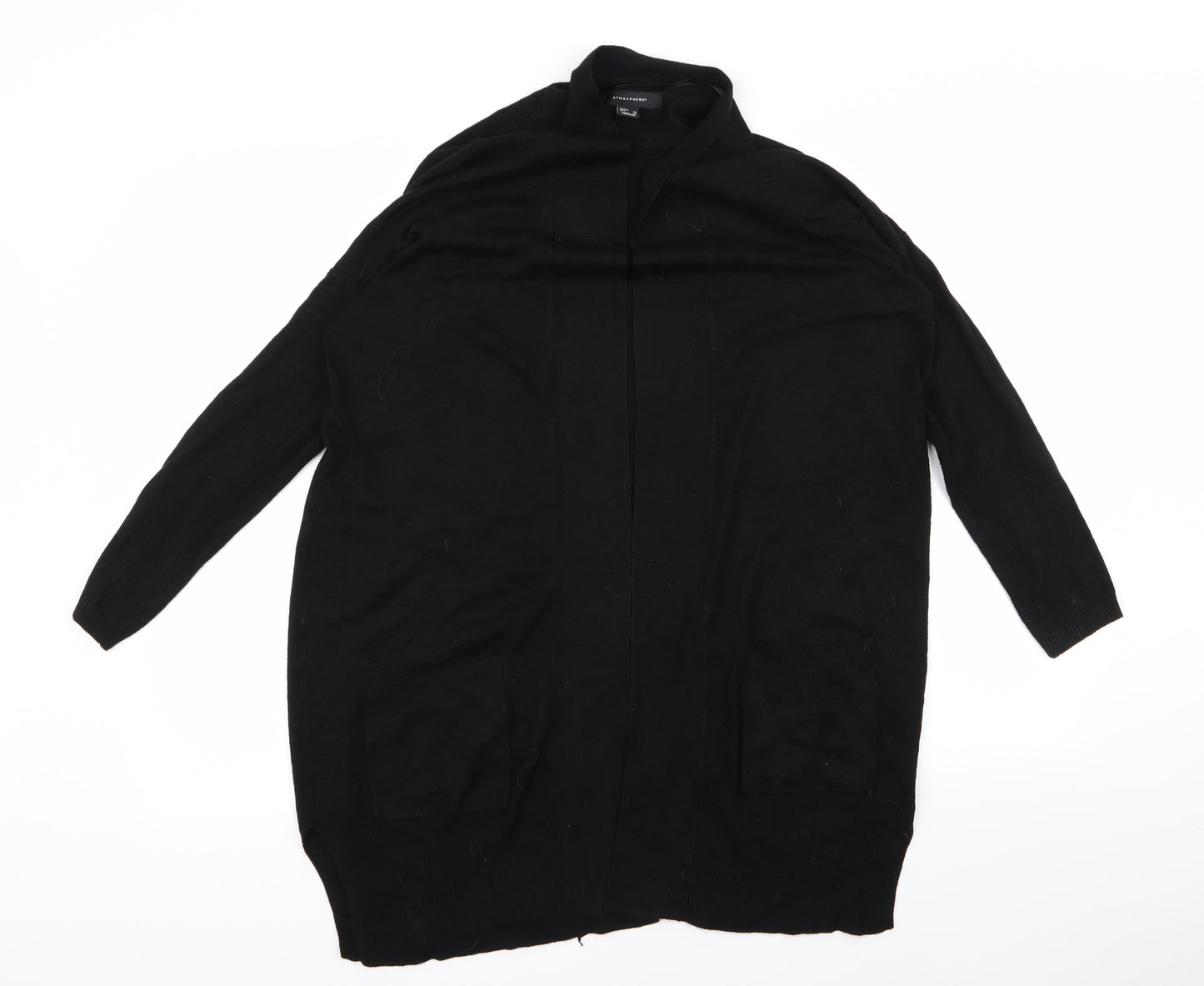 Atmosphere Womens Black   Cardigan Jumper Size 10  - v