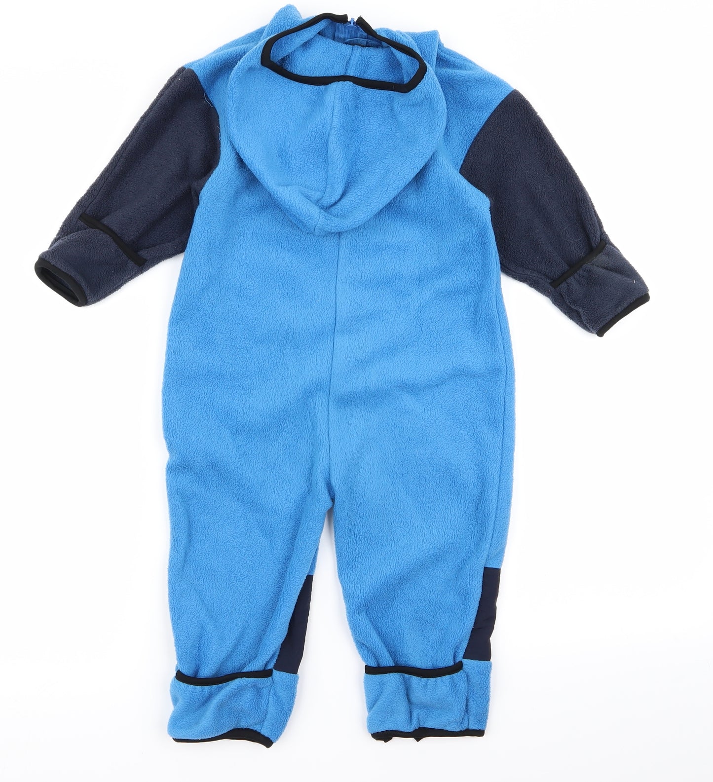 wynnster Baby Blue   Babygrow One-Piece Size 12 Months  - v