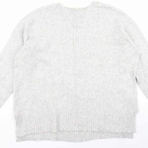 New Look Womens Grey   Pullover Jumper Size L