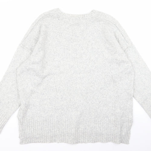 New Look Womens Grey   Pullover Jumper Size L