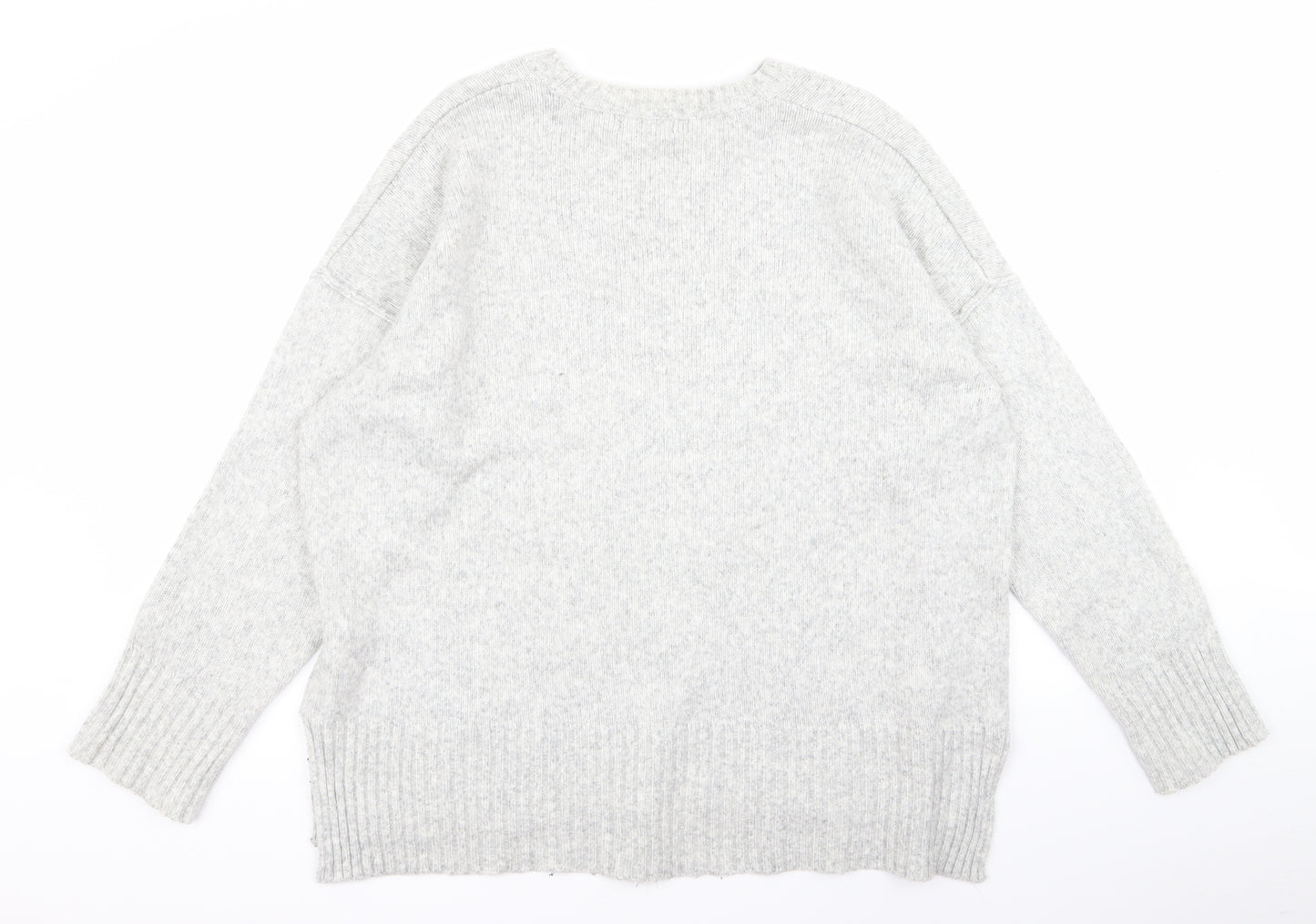 New Look Womens Grey   Pullover Jumper Size L