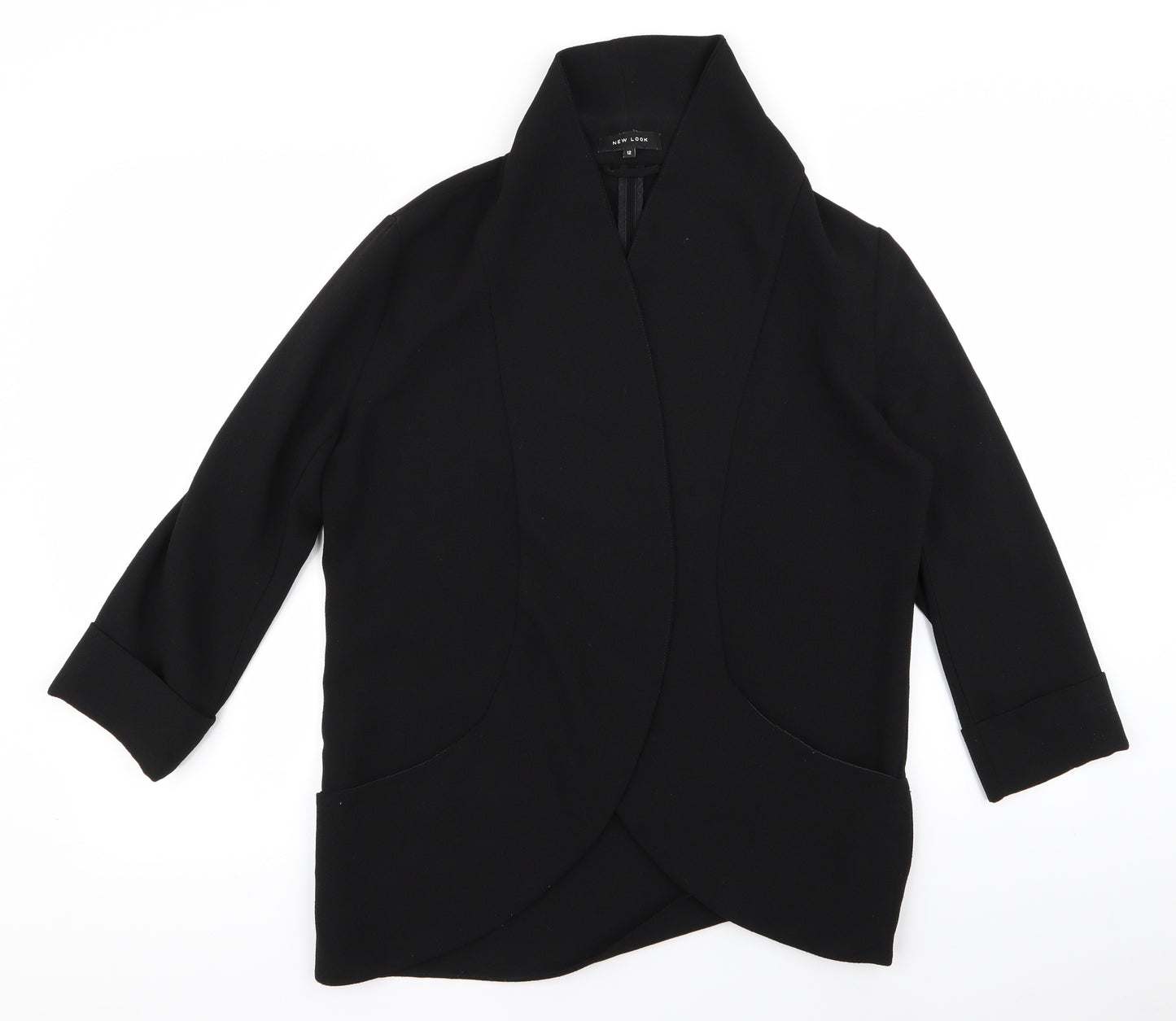 New Look Womens Black   Cardigan Jumper Size 12
