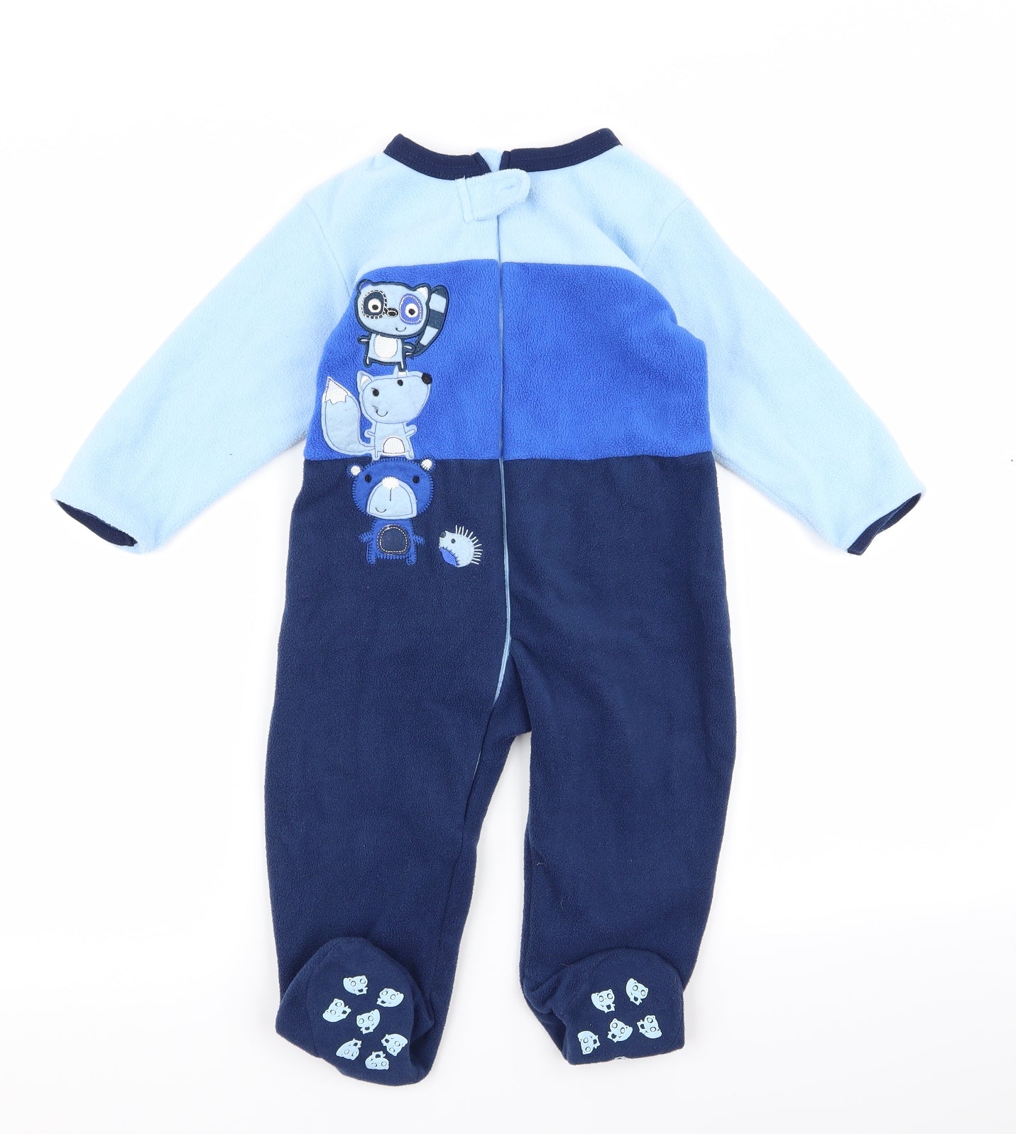 early days Baby Blue   Babygrow One-Piece Size 18 Months  - bear