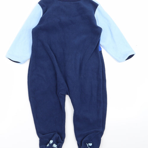 early days Baby Blue   Babygrow One-Piece Size 18 Months  - bear