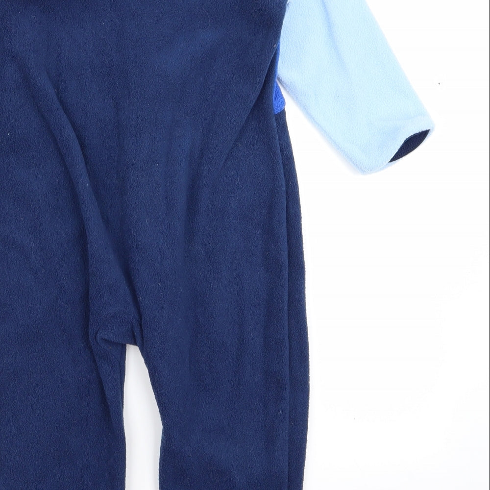 early days Baby Blue   Babygrow One-Piece Size 18 Months  - bear