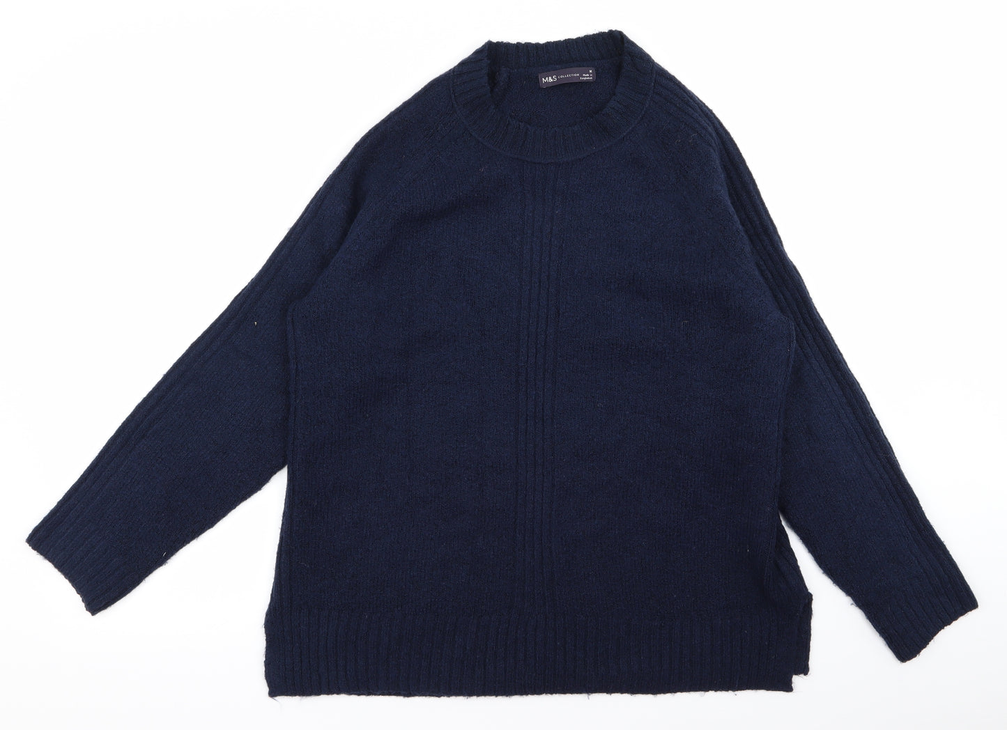 m&s Womens Blue   Pullover Jumper Size M