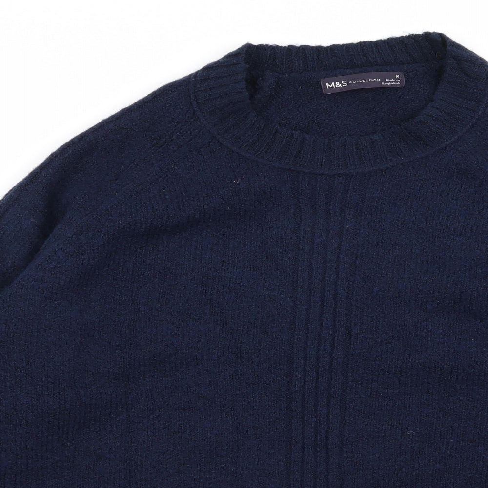 m&s Womens Blue   Pullover Jumper Size M