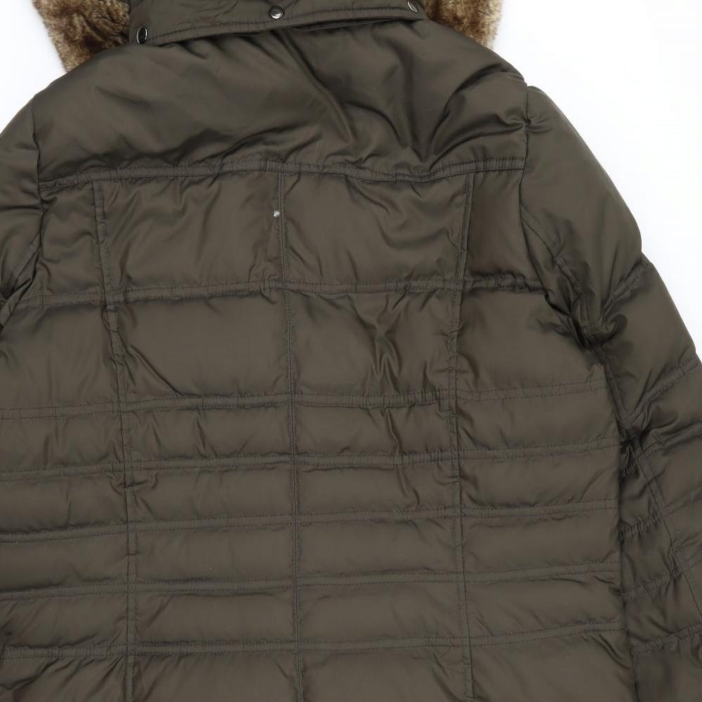 Fuchs Schmitt Womens Green   Puffer Jacket Jacket Size L